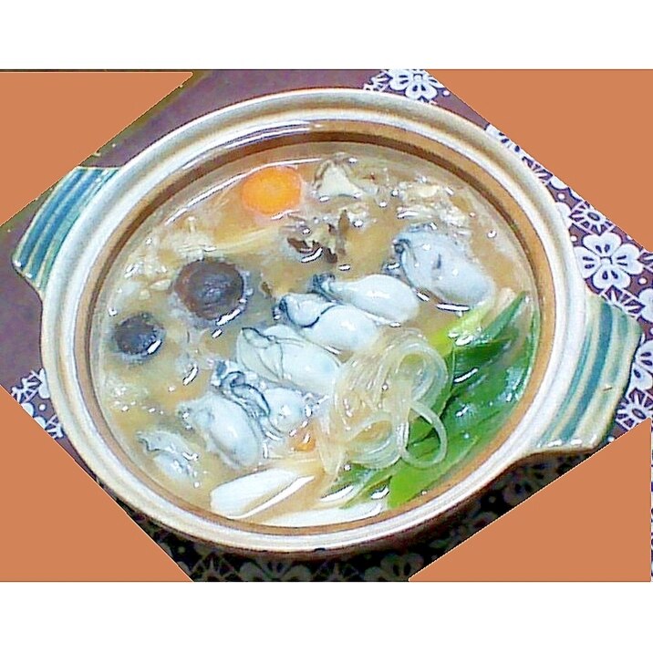 牡蠣鍋